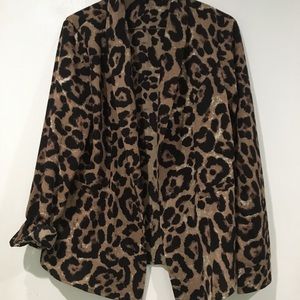 ANIMAL PRINT BLAZER